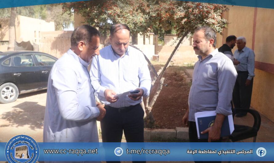 جولة ميدانية لتقييم وتطوير أداء الوحدات الإرشادية الزراعية في المنطقة