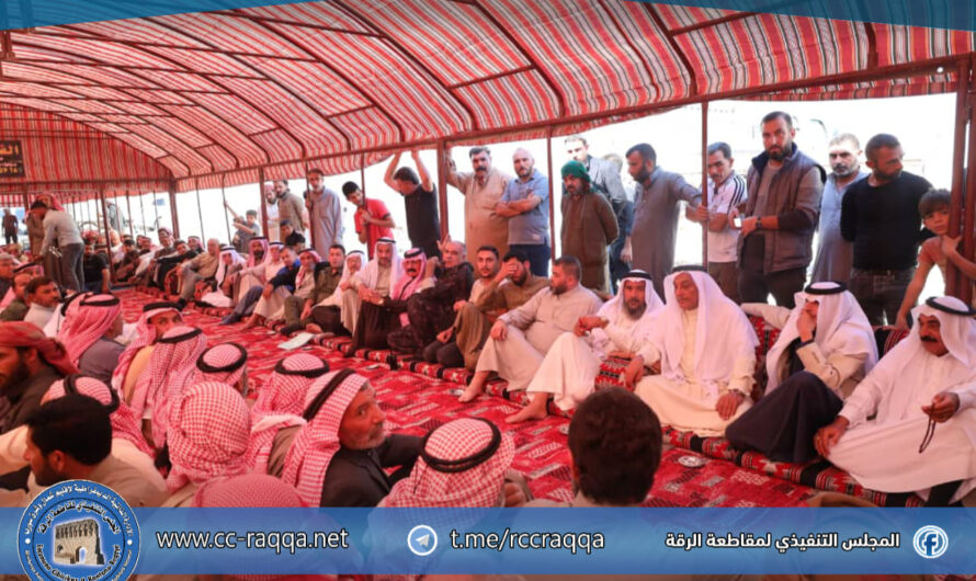 عقد صلح عشائري بين عشيرتين