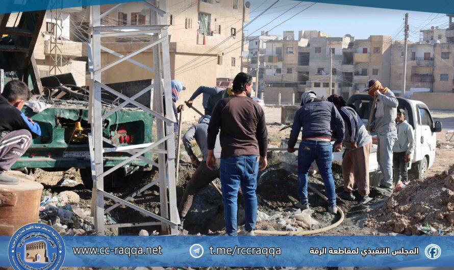 إنجاز مشروع خط توتر متوسط بطول 5 كيلومترات