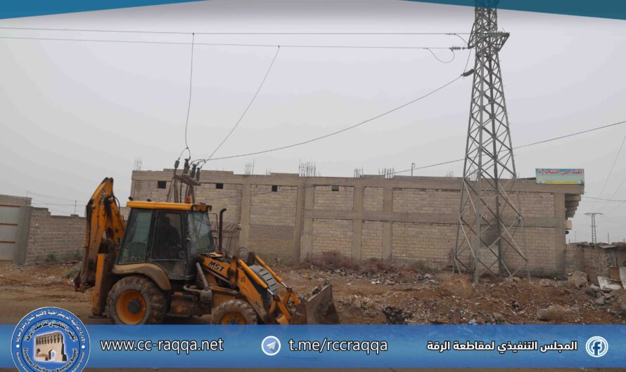 ورشات هيئة الطاقة تواصل إصلاح الأعطال الكهربائية في الرقة وريفها