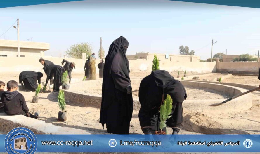 مركز الرعاية الاجتماعية وبدعم من برنامج تحسين 2 يطلق مبادرة لتأهيل حدائق الكرامة وزراعة مئات الأشجار