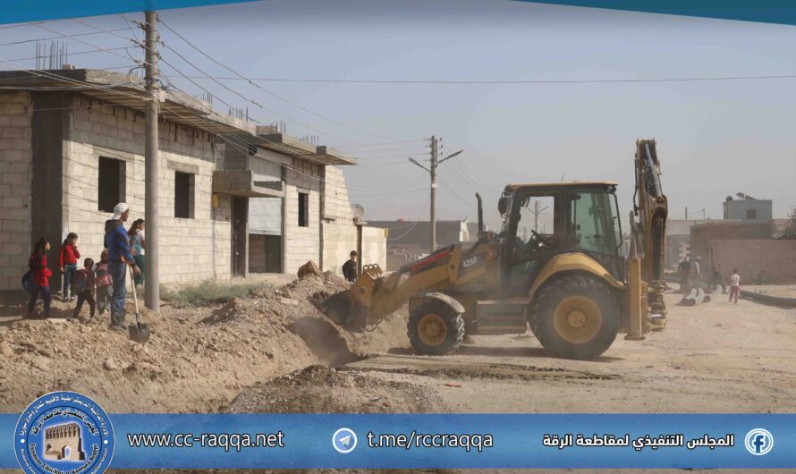 استجابة لشكاوى الأهالي … دائرة المياه تبدأ بمد خط رئيسي في حي الأندلس