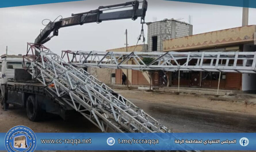 تركيب محولات كهربائية في منطقة السبخة وإطلاق مشروع جديد في الرقة