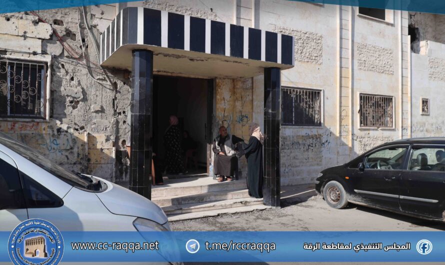 مجلس الشهيد أحمد الجانم يواصل تقديم الخدمات ويستقبل شكاوى للأهالي